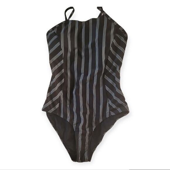 NWT Finwanlo Criss Cross Back One Piece Women's Swimsuit - Picture 5 of 6